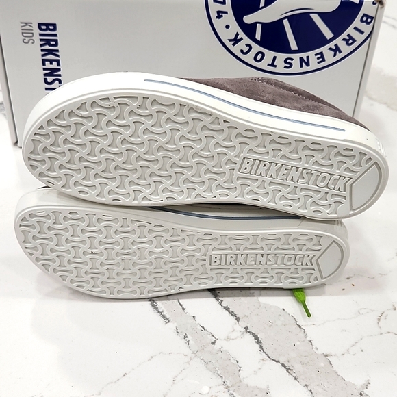 Birkenstock Kids Arran Grey Suede Sneaker | Size 2 Big Boy | NIB | Multiple - Picture 15 of 16